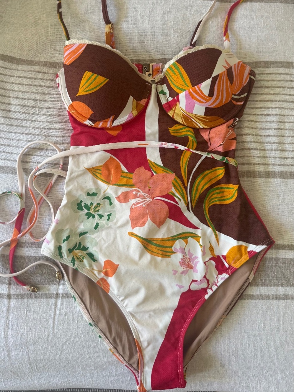 LUCCA BALCONETTE ONE PIECE BY AUR OCEA SIZE AU8